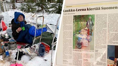 Tammikuussa 2019 Leena Kiviharju oli leiriytynyt Jämsään Hallin alueelle. Kesäkuussa 2010 hän antoi tiettävästi ainoan kattavan haastattelunsa Joroisten Lehdelle.