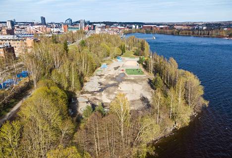 Tampereen seudun keskuspuhdistamo haki lupaa käyttää kaupungin omistamaa aluetta puistossa työmaa-alueena. Se haluaisi koota alueella 1,7 kilometrin mittaista jäteveden purkuputkea.