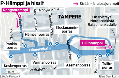 Autot halutaan nyt maan alle Tampereen keskustassa – ”harva pääsee  marketissakaan ihan oven eteen” - Kotimaa - Aamulehti