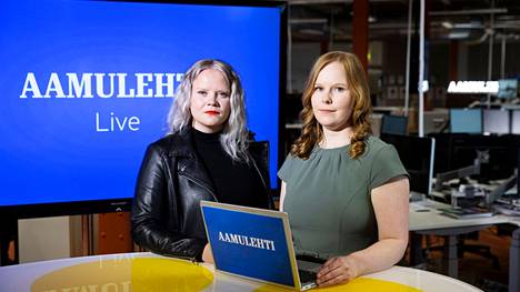 Sunnuntaina kello 19 alkavan suoran lähetyksen juontavat Aamulehden toimittajat Saara Tunturi ja Enni Mansikkamäki.