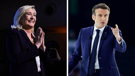 Äärioikeiston Marin Le Pen ja keskustaliberaali Emmanuel Macron kohtaavat toisensa Ranskan presidentinvaalien toisella kierroksella. Äänestys järjestetään 24. huhtikuuta. 
