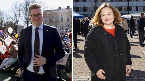 Antti Lindtman ja Krista Kiuru kisaavat SDP:n puheenjohtajuudesta.