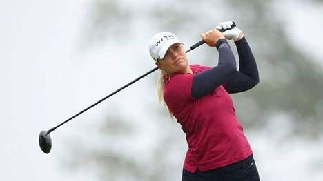 Matilda Castren on golfin LPGA-mestaruuskilpailun toisen kierroksen jälkeen sijalla 17. Castren kuvattiin 23. kesäkuuta.