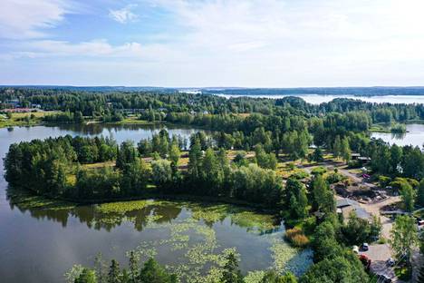 Viinikanniemi on luonnonkaunis paikka Nokialla. Kuva on elokuulta 2021.