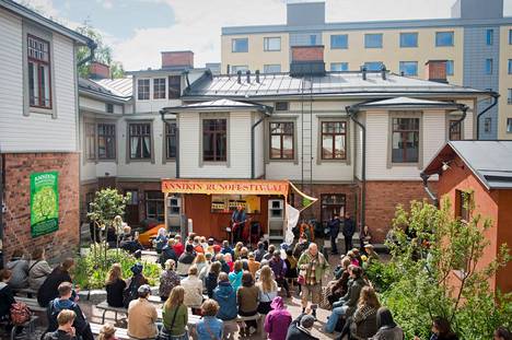 Annikin runofestivaalit järjestettiin ensi kerran vuonna 2003. Kuva kesältä 2016. 
