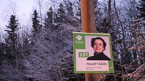 Merikarvialaisista ehdokkaista Marika Uimaluodon jälkeen eniten sai ääniä Maarit Viikilä.