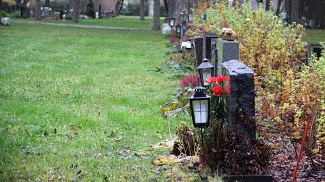 Kuvituskuva Kankaanpään vanhalta hautausmaalta.