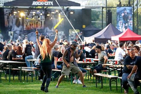 Rock in the City -festivaali järjestettiin kesällä 2020 Porin Kirjurinluodossa.