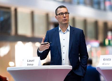 Lauri Inna on Porin uusi kaupunginjohtaja. 