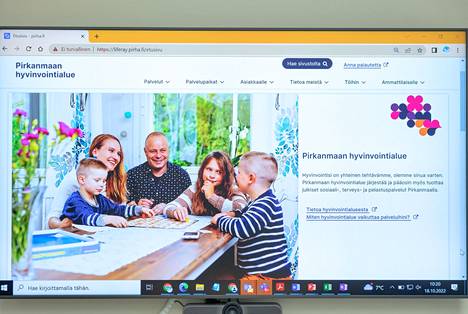Pirkanmaan hyvinvointialueen uudet nettisivut alkavat hahmottua. Sivusto avataan vuodenvaihteessa osoitteessa Pirha.fi. Sivustolta löytyy tietoa yhteydenottokanavista ja palveluista.
