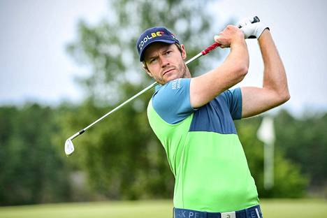 Kalle Samooja voitti juuri golfin Euroopan-kiertueen osakilpailun ja nousi sen myötä maailmanlistalle sijalle 134. Kuva vuodelta 2019.