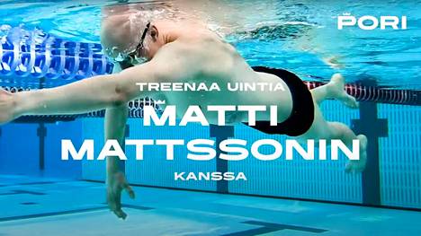 Matti Mattsson tietää, miten uimari pärjää vedessä.