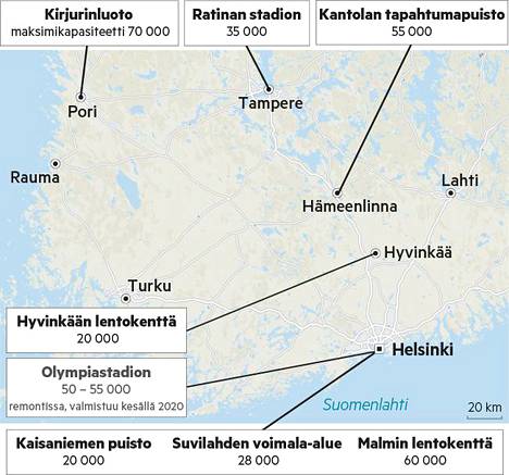 Megatähtien suurkeikat tulivat maakuntiin, mutta miten käy, kun  Olympiastadion valmistuu? – 