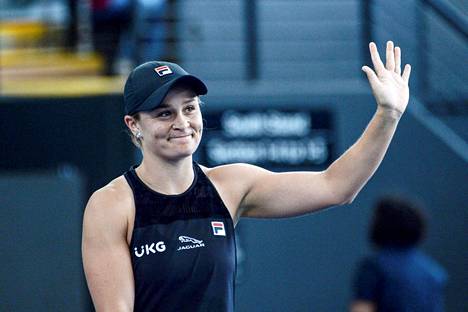 Uransa 25-vuotiaana päättävä Ashleigh Barty kuvattiin tammikuussa Adelaiden WTA-turnauksessa.