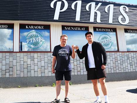 Ravintola Pikis avaa ovensa sopivasti ralleille. Yrittäjät Juha Yrjänen ja Ismo Rukkila kertovat, että vielä ravintolassa riittää tehtävää ennen perjantain avajaisia.