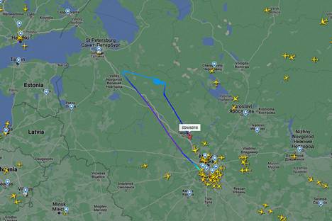 Kaikki Pietariin suuntaavat lennot keskeytetty tuntemattomasta syystä -  Maailma - Satakunnan Kansa