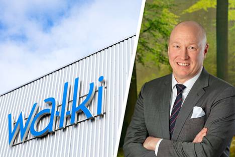Walkin varatoimitusjohtaja Kari Salminen vastaa työssään muun muassa Valkeakosken tehtaasta.