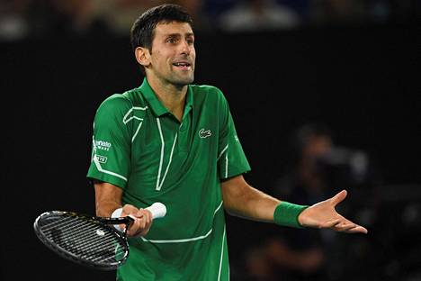 Novak Djokovic ei jätä tenniksen ystäviä kylmäksi.