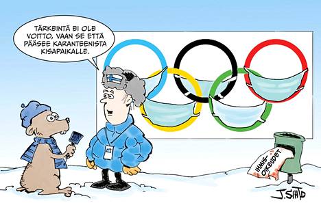 Aamulehti 5.2.2022. Talviolympialaiset järjestettiin helmikuussa Kiinassa. Koronakaranteenit kipusivat otsikoihin, ihmisoikeuksista puhuttiin vähemmän.