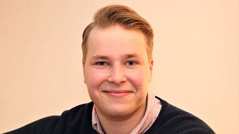 Joonas Immonen työskentelee Helsingissä tiede- ja kulttuuriministeri Antti Kurvisen assistenttina.