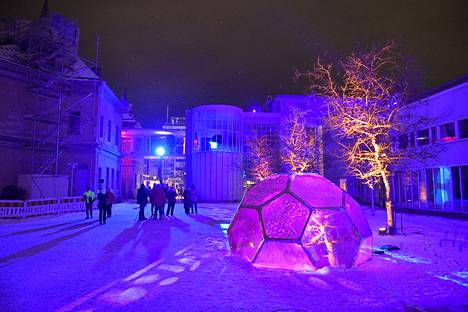 Lumen-valotaidetapahtuma avaa kulttuurivuoden Raumalla. 