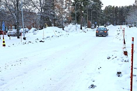 Kankaanpään keskustassa sijaitsevaa Paasikivenkatua pääsee nyt ajamaan molempiin suuntiin.