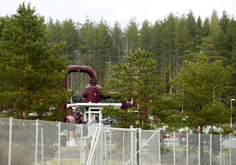 Gasumin kaasuasema Imatran Räikkölässä 12. toukokuuta 2022.