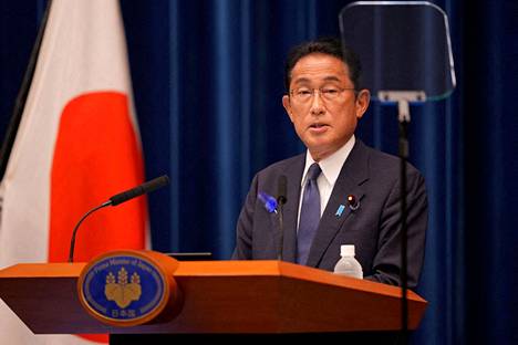 Japanin pääministeri Fumio Kishida kuvattiin 14. heinäkuuta Tokiossa.