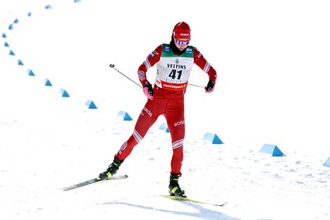 Julia Stupak hiihti viime vuonna Salpausselän kisoissa juuri ennen kuin Venäjä aloitti sodan Ukrainaa vastaan.