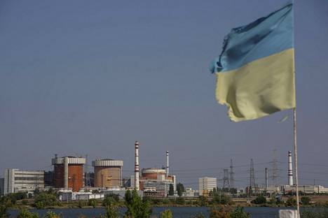 Pivdennoukrainskin ydinvoimala Mykolajivin alueella Ukrainassa 18. syyskuuta. 