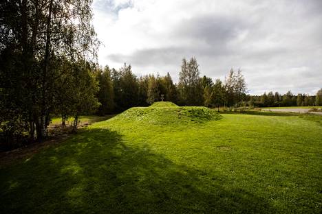 Ruotulan frisbeegolfkeskuksen tulevaisuudesta heräsi huoli Tampereella. Kuva on otettu 6. syyskuuta 2021.