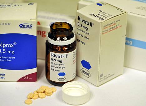 Rivatril-lääkkeettä vuonna 2009 otetussa kuvassa.