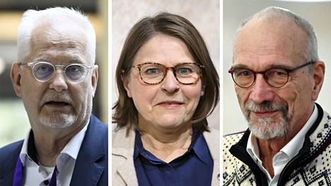 Petri Sarvamaa (kok.), Heidi Hautala (vihr.) ja Nils Torvalds (r.) kommentoivat Euroopan unionin tulevaisuudennäkymiä.