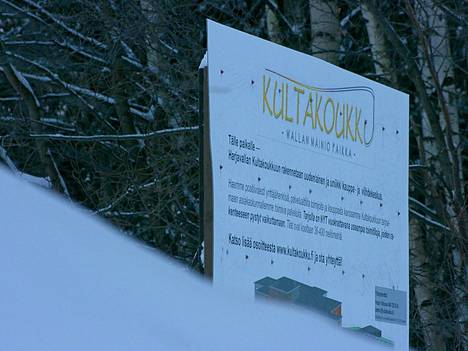 Kultakoukkua mainostettiin ”Wallan mainiona paikkana”. Arkistokuva vuodelta 2011.