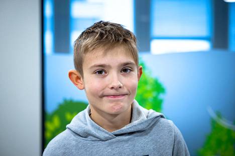Aaro Nousiaisella, 11, on tulevaisuuden suhteen selvät sävelet. Hän aikoo ammattiurheilijaksi.