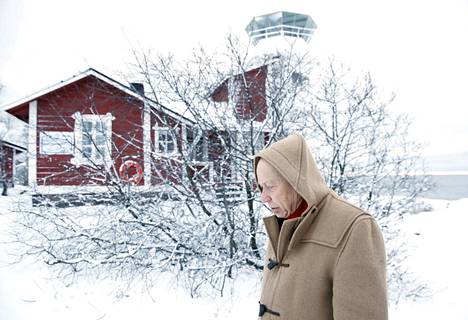 Jyrki Kangas vaikutti voimakkaasti viime vuosina Puhtaan meren puolesta -yhdistyksessä. Tässä hänet on kuvattu Kallon maisemissa tammikuussa 2019.