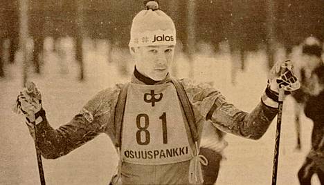 Karvialainen Olavi Kalliomäki on kiilaamassa ampumahiihdon eliittiin.