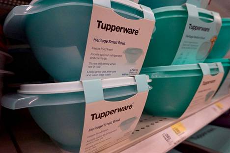 Tupperwaren muovirasiat ovat monelle tuttuja. 