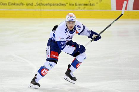 Juho Lammikko on pelannut varsin hyvän alkukauden sveitsiläisseurassaan ZSC Lionsissa.