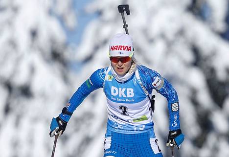 Mari Eder kuuluu Suomen olympiajoukkueeseen Pekingissä.