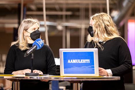 Studiolähetyksen juonsivat Aamulehden toimituspäällikkö Riina Nevalainen ja uutispäällikkö Saara Tunturi.