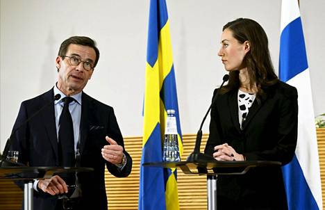 Pääministeri Sanna Marin tapaa Ruotsin pääministeri Ulf Kristerssonin Tukholmassa torstaina.