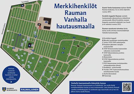 Vanha hautausmaa Raumalla digiaikakaudelle - Satakunta - Satakunnan Kansa