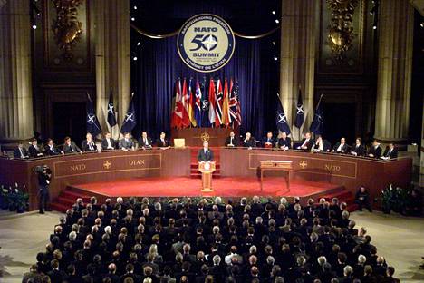 Vuonna 1999 pidettiin Naton huippukokous Washingtonissa.