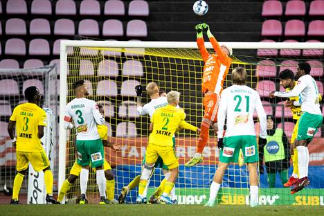Ilves pelaa tulevalla kaudella pääsarjan ja Suomen cupin lisäksi liigacupia. Kiva IFK Mariehamn kotipelistä 22.9.2021.