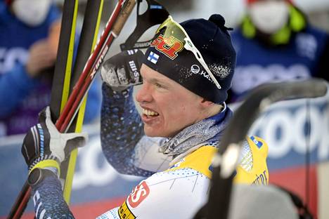 Iivo Niskanen teki suomalaishistoriaa Tour de Skillä. Kuva Rukan maailmancupista.