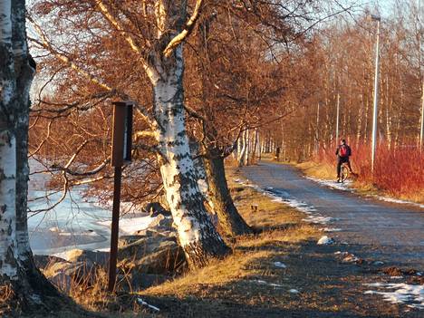 Sastamala pyrkii edistämään pyöräilyä kävelyn ja pyöräilyn edistämisohjelmallaan ja valtion avustuksella. Pyöräilijä kuvattiin vuonna 2020 Sastamalan keskustassa Hopun urheilupuistossa.