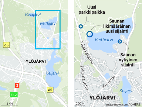 Ylöjärvi - Veittijärven sauna uuteen paikkaan - Pirkanmaa - Aamulehti