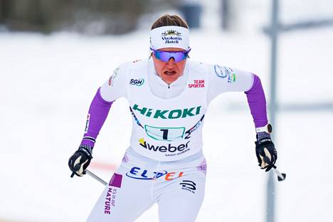 Katri Lylynperä voitti parinsa Jasmin Kähärän kanssa mestaruuden maastohiihdon SM-kisojen pariviestissä.