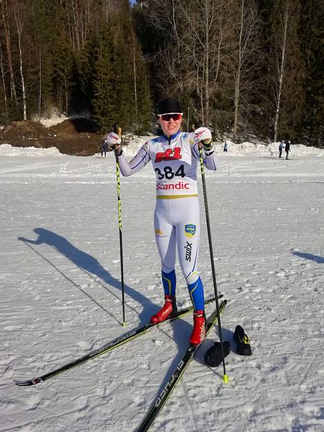 Julia Junkkala saavutti kaksi mitalia nuorten SM-hiihdoissa.